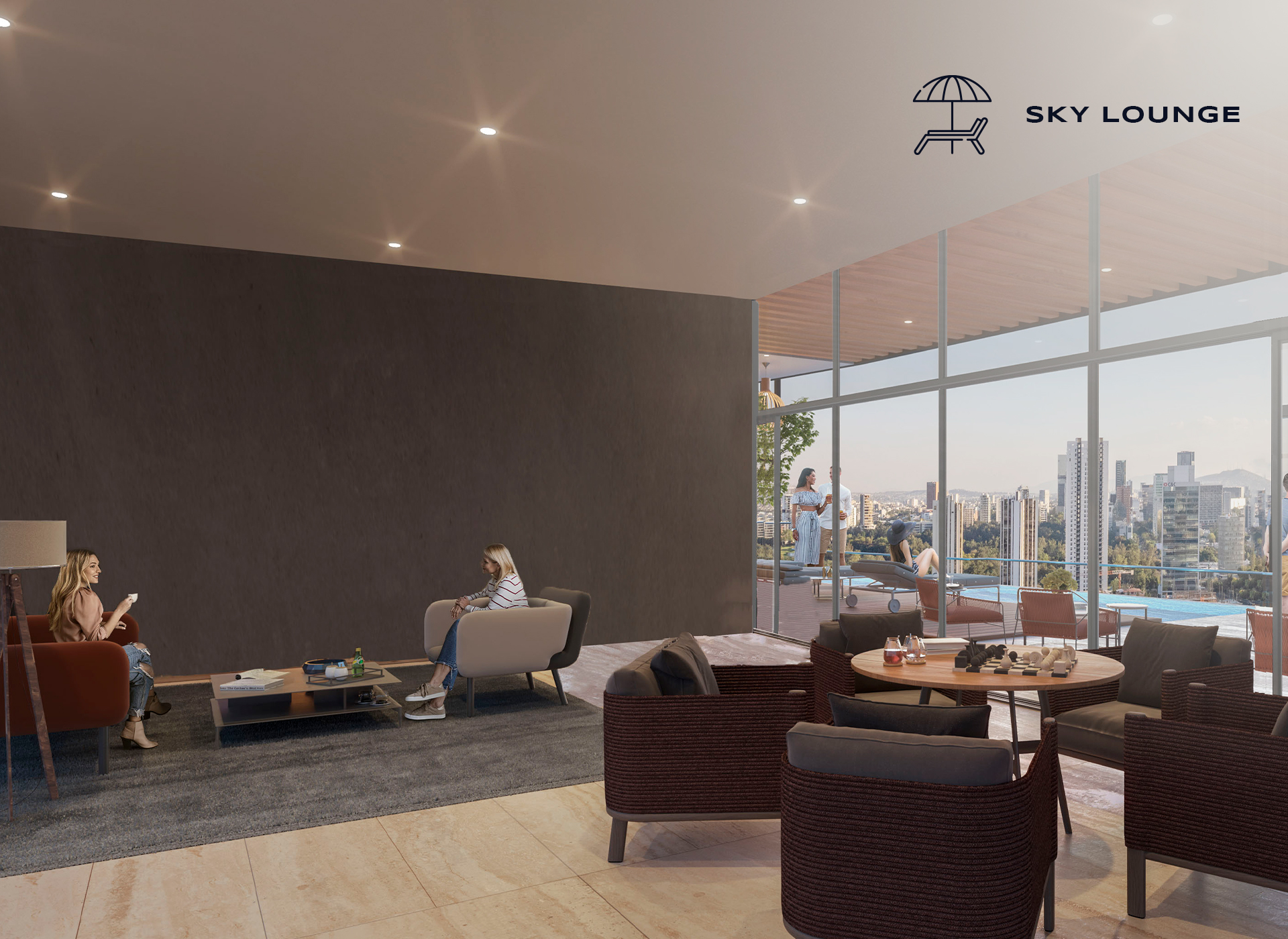 Experiencia Superior: Sky Lounge