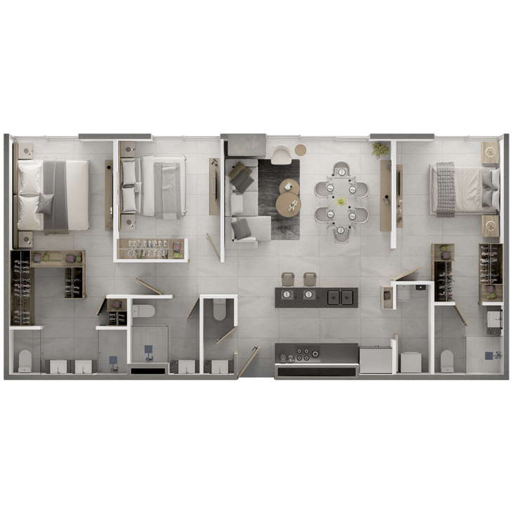 Planta Modelo Heritage