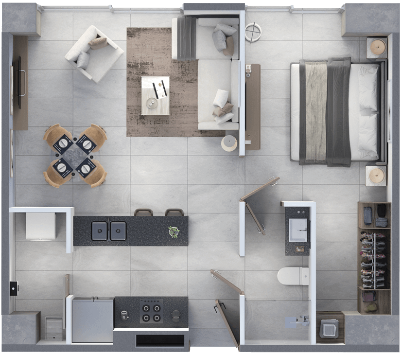 Planta Modelo Suite
