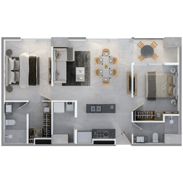 Planta Modelo Jr. Terrace