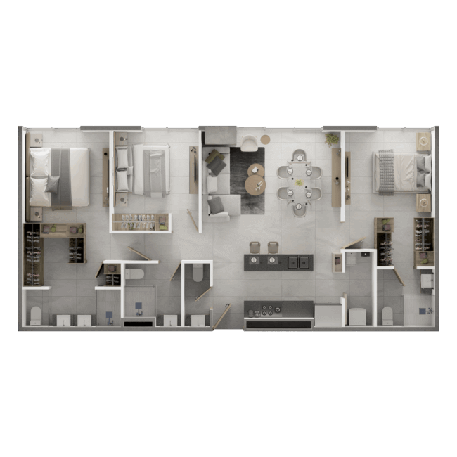 Planta Modelo Heritage