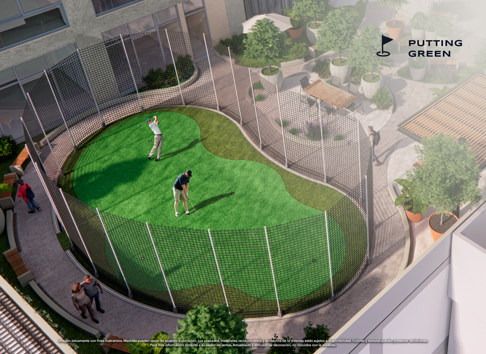 Avila-Experiencia Superior-Putting Green